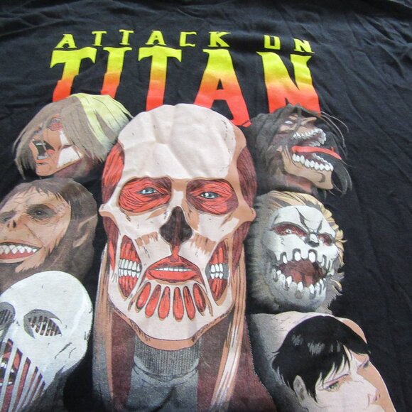 Mens Attack on Titan Final Season T Shirt Sz L - Picture 2 of 4